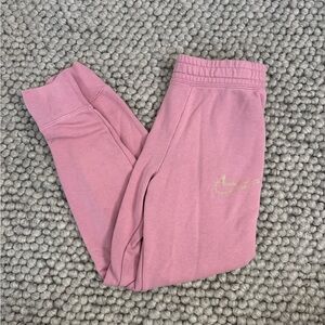 Nike Kids Pink Sweatpants Size Large